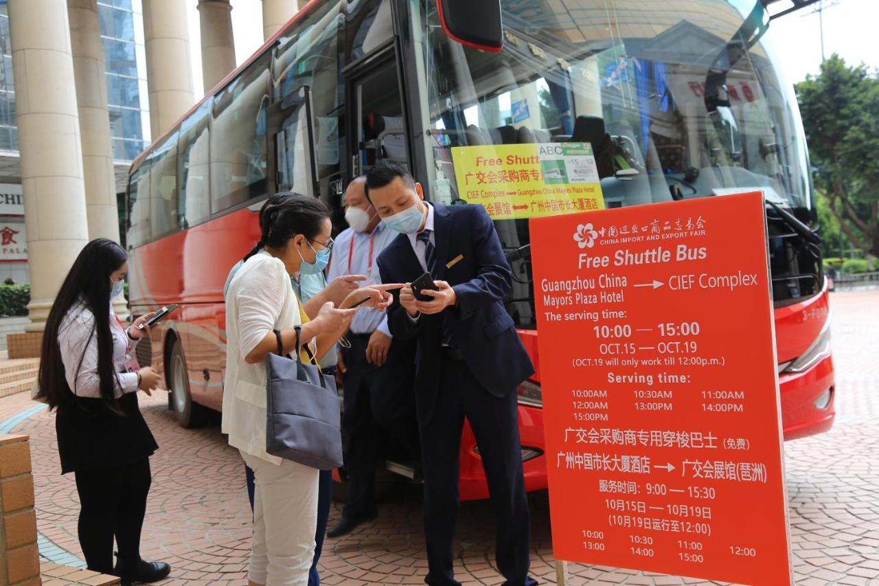 China Mayors Plaza - Free Shuttle Between Hotel And Exhibition Center During Canton Fair Екстер'єр фото